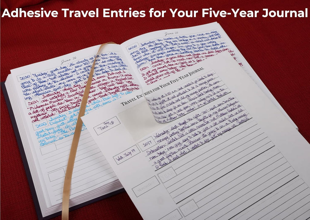 Hard Cover 5 Year Journal | the Easiest to Use Five Year Journal | Quick and Easy Five Year Daily Journal System | 6X8.25 Inch Size (Turquoise)